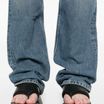 Jeans Granbury in blu Rick Owens DRKSHDW - donna 