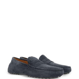 Mocassini in suede gommino in blu Tod's - uomo 