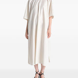 Abito midi con cintura in avorio LEMAIRE  - donna 