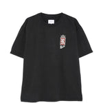 T-shirt con logo in nero Rhude - uomo 