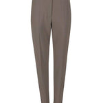 Pantaloni con piega stampata in marrone Dries van noten - donna 