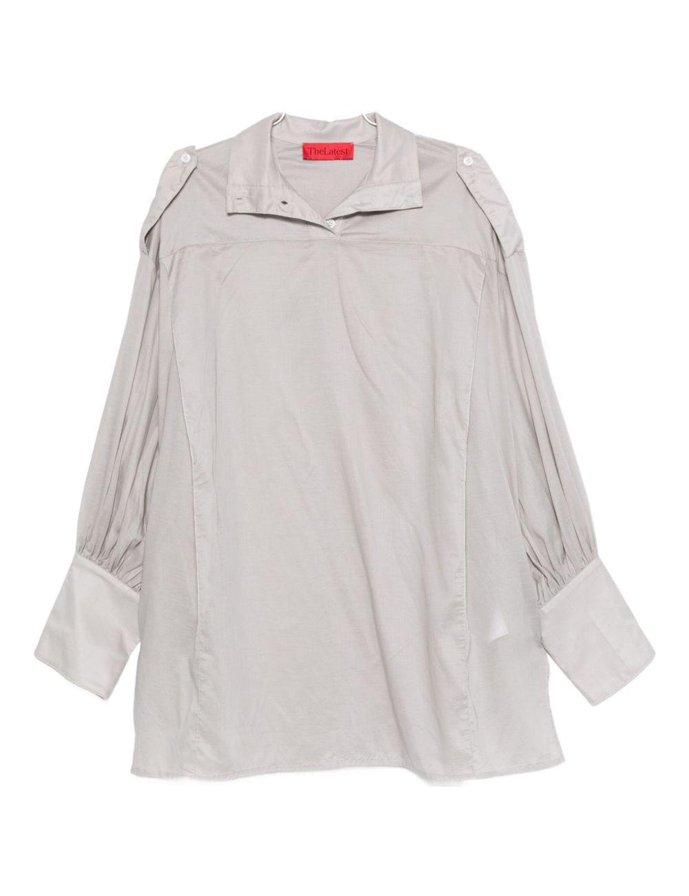 Blusa ciara oversize in grigio The latest - donna 