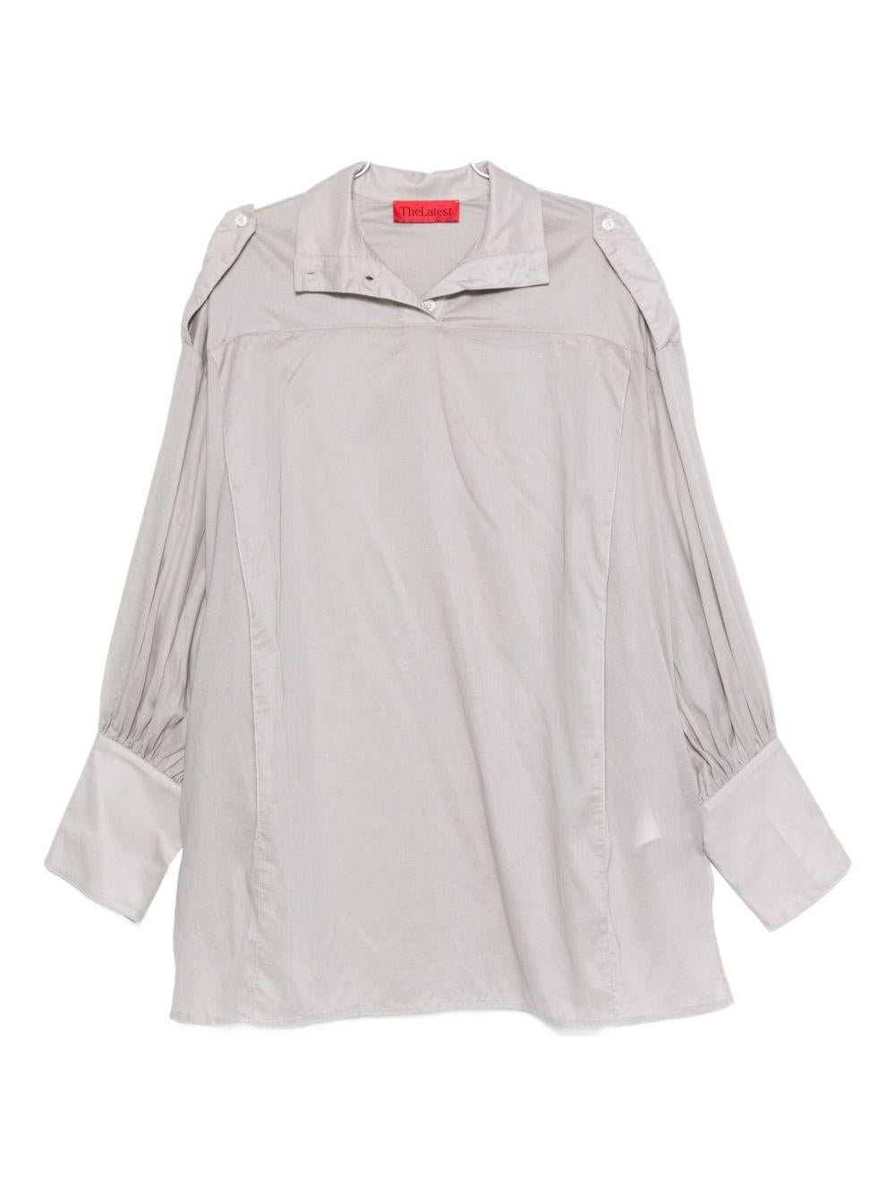 Blusa ciara oversize in grigio The latest - donna 