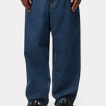 Jeans a gamba larga brandon in blu carhartt wip - uomo 