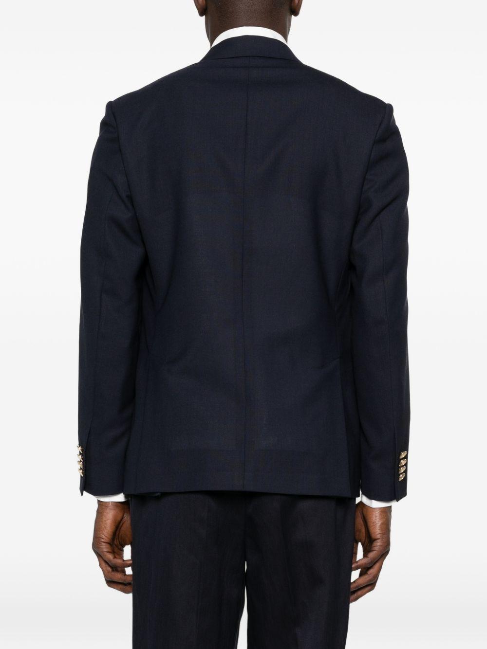 Giacca doppiopetto in blu Lardini - uomo 