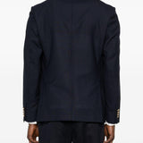 Giacca doppiopetto in blu Lardini - uomo 