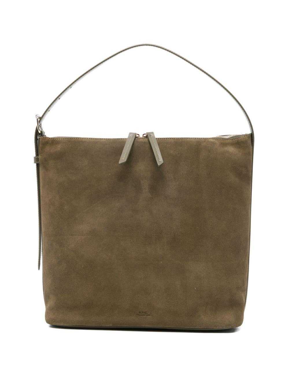 Borsa a spalla Vera in verde militare A.P.C. - donna 