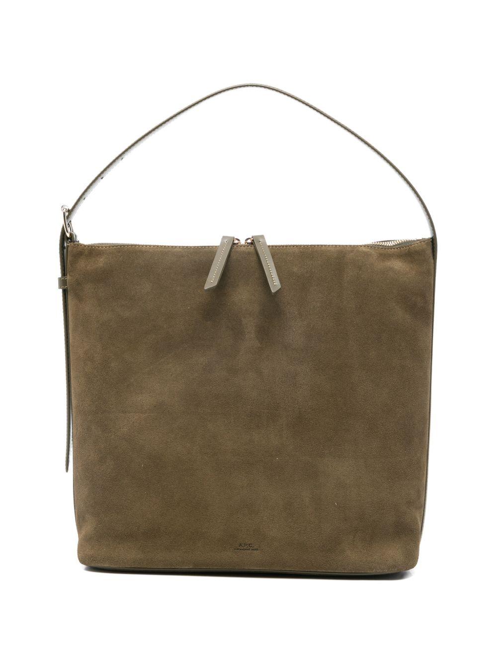 Borsa a spalla Vera in verde militare A.P.C. - donna 