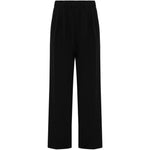 Pantaloni con vita elasticizzata in nero Laneus - uomo 