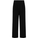 Pantaloni con vita elasticizzata in nero Laneus - uomo 