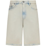 Pantaloncini in denim a cinque tasche in blu Golden goose - uomo 
