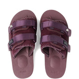 Ciabatte con cinturini in viola Suicoke x forte forte - donna 