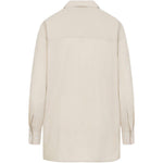 Camicia con nodo in beige Lemaire - donna 
