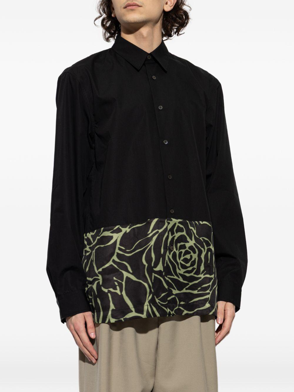 Camicia con stampa grafica capero 