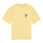 T-shirt a fiori in giallo Drole de monsieur - uomo 