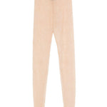 Leggings con staffe in beige Wardrobe.Nyc - donna 