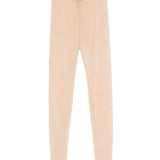 Leggings con staffe in beige Wardrobe.Nyc - donna 