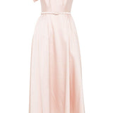 Abito midi con ruches in rosa Roland Mouret - donna 