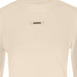 T-shirt a maniche lunghe Le Tshirt Gros Grain in avorio 