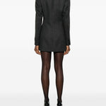 Abito corto stile blazer in nero Alexander wang - donna 