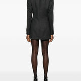 Abito corto stile blazer in nero Alexander wang - donna 