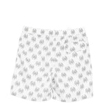Pantaloncini da bagno con stampa granchio in bianco e nero Eleventy - uomo 