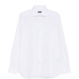 Camicia classica a maniche lunghe in bianco Zegna - uomo 