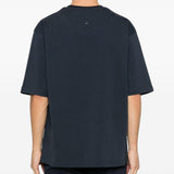 T-shirt a maniche corte in blu Whitesand - uomo 