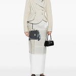 Giacca asimmetrica in celeste Vivienne westwood - donna 
