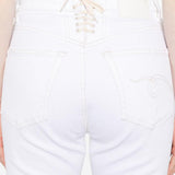 Jeansa gamba dritta in bianco R13 - donna 