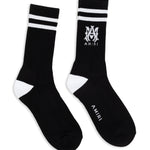 Calzini con logo in nero 