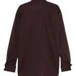 Camicia oversize croomd in bordeaux Dries van noten - uomo 