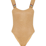Costume da bagno con anelli decorativi in oro Oséree - donna 