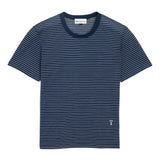 T-shirt Ami de Coeur a righe in blu Ami paris - donna 