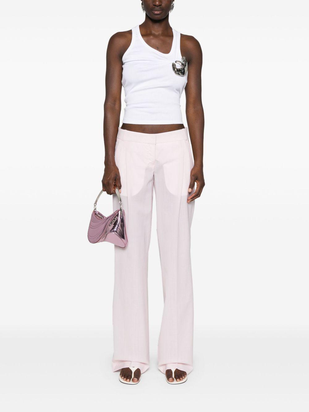 Top emoji con spilla in bianco Coperni - donna 