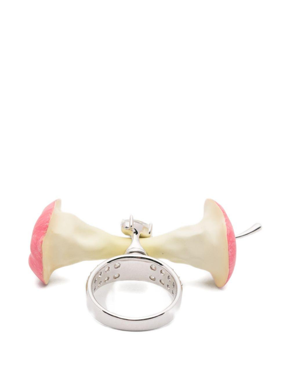 Anello paradise/torzellino di mela in rosa Yvmin - donna 