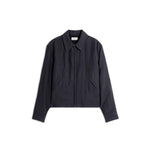 Giacca camicia con zip in blu LEMAIRE - uomo 