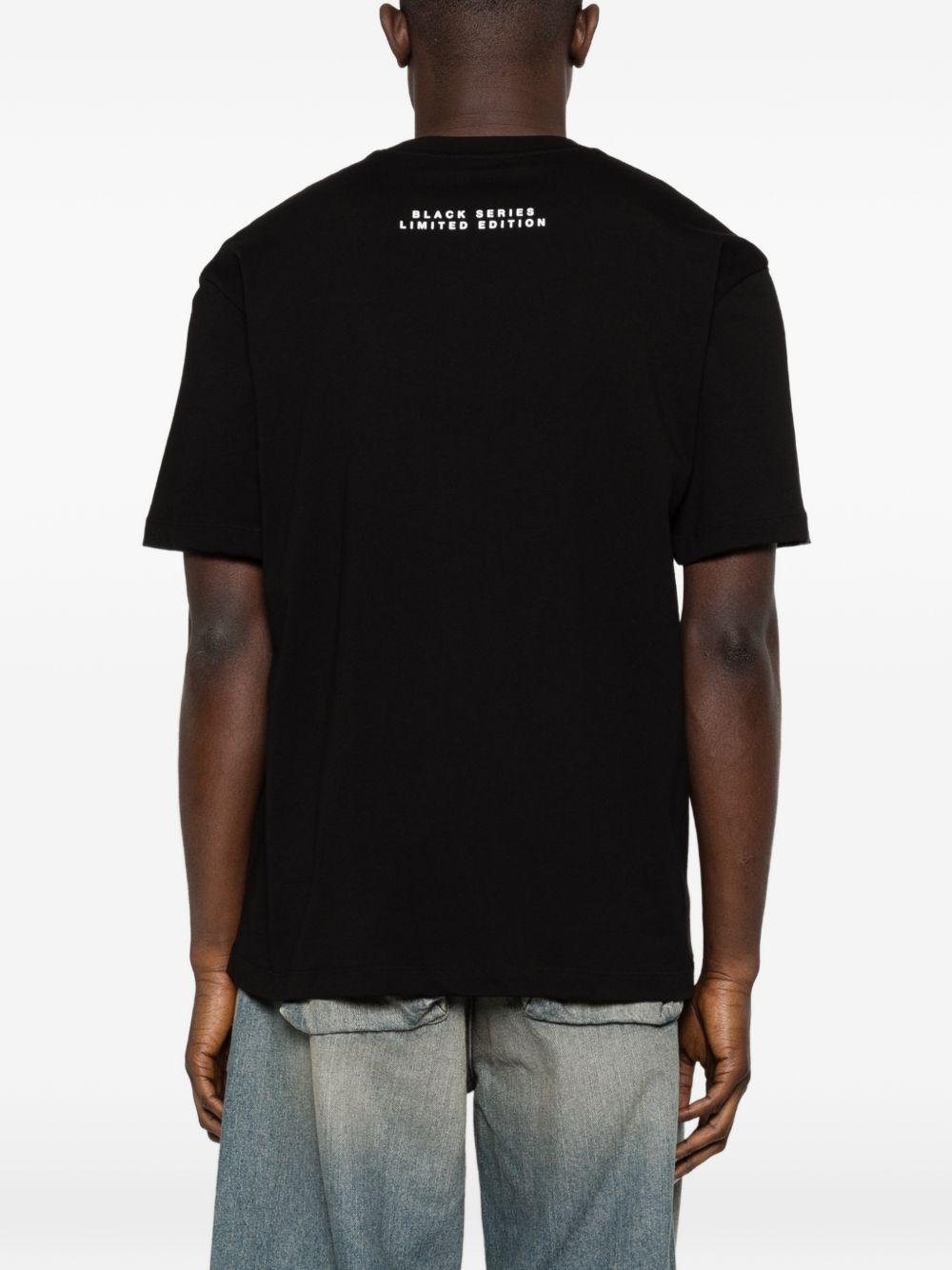 T-shirt Edition Mask in nero Ih nom uh nit - uomo 