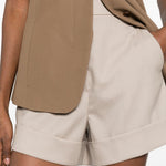 Shorts a vita alta celebre Maxmara - donna 