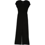 Tuta a maniche corte in nero Norma kamali - donna 