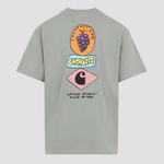 T-shirt grapes in verde salvia carhartt wip - uomo 