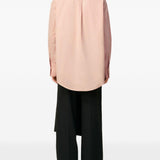 Camicia con bottoni in rosa Ami paris - donna 