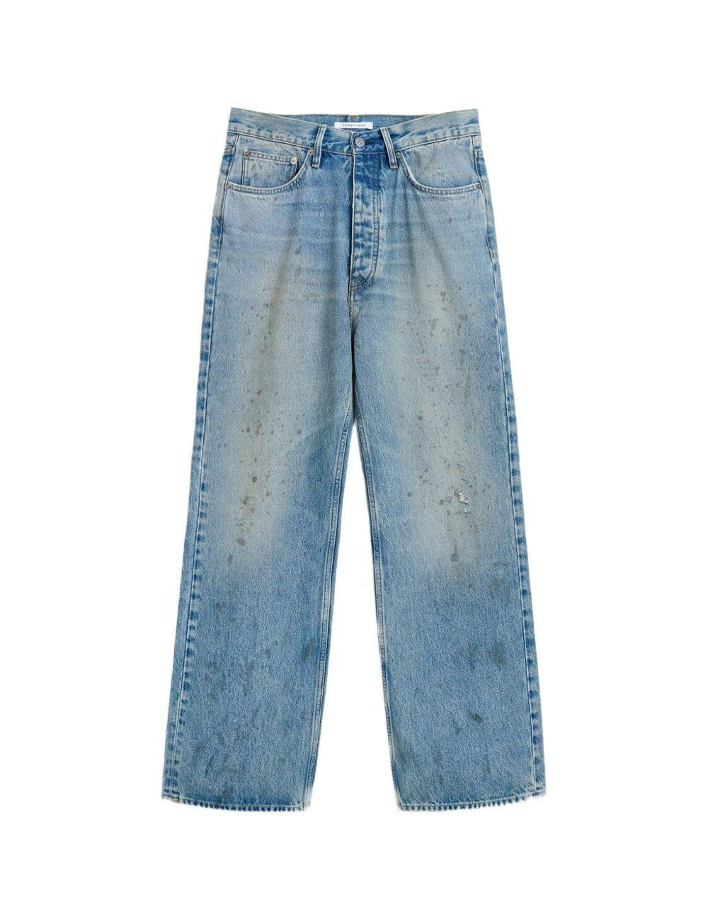 Jeans con design a cinque tasche in blu Sunflower - uomo 