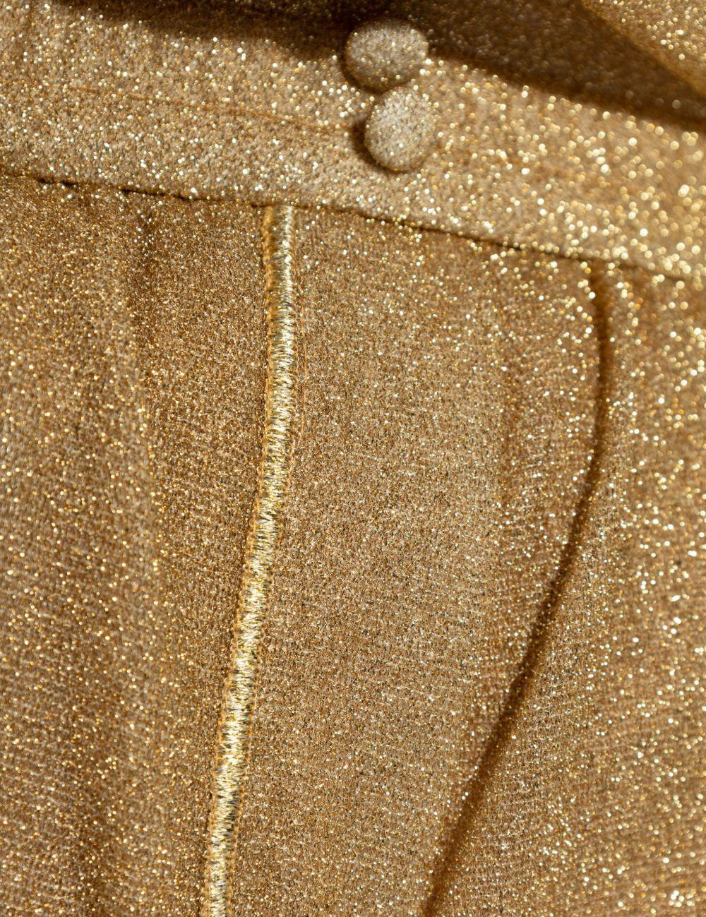 Shorts Lumière in oro Oséree - donna 