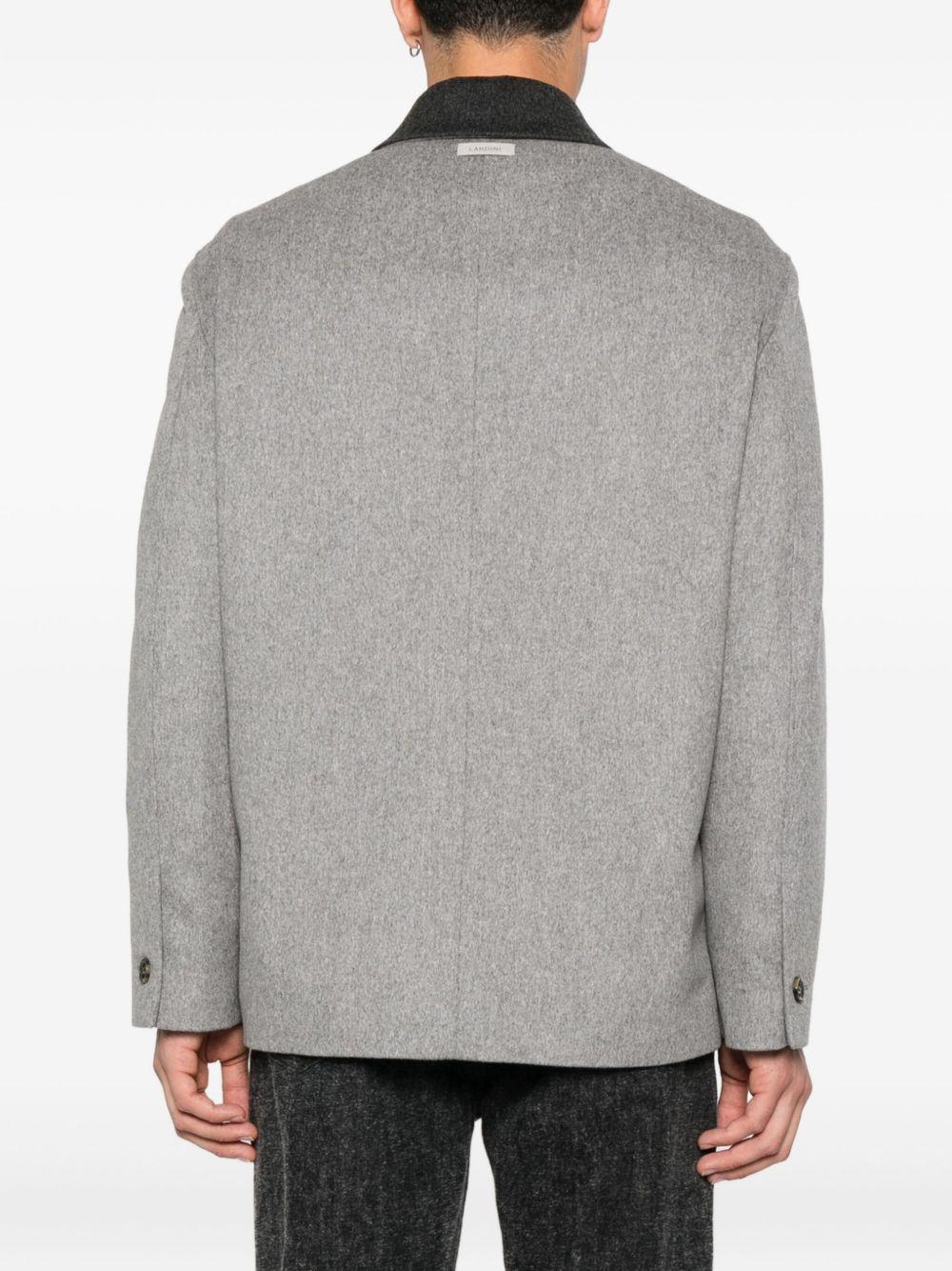 Giacca-camicia con tasche in grigio Lardini - uomo 