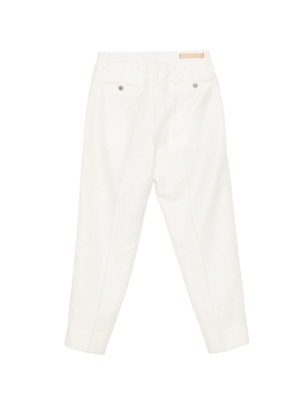 Pantaloni a pieghe con elastico in vita in beige  Briglia 1949- donna 