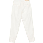 Pantaloni a pieghe con elastico in vita in beige  Briglia 1949- donna 