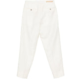 Pantaloni a pieghe con elastico in vita in beige  Briglia 1949- donna 