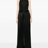 Pantaloni con risvolto in nero Junya watanabe - donna 