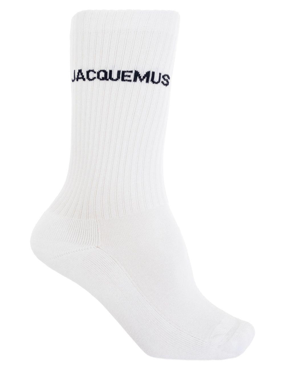 Calzini con ricamo in bianco Jacquemus - unisex 